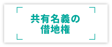 共有持ち分のみでも