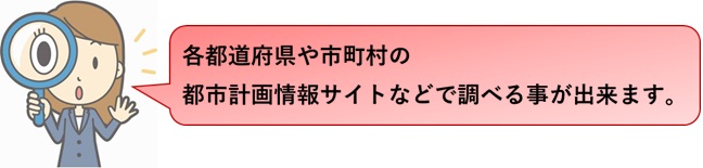防火地域を調べる