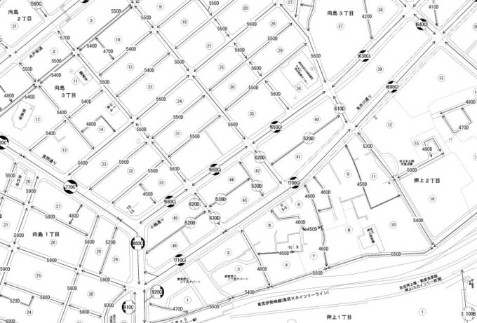 路線価図・例