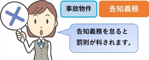 事故物件における告知義務