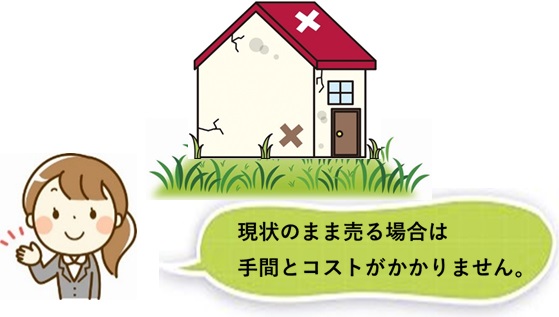 建物付きでの売却