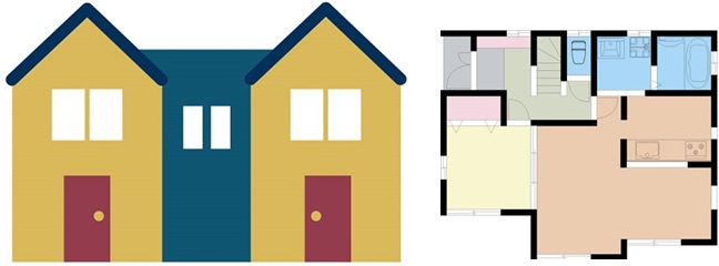 特殊な間取りや二世帯住宅