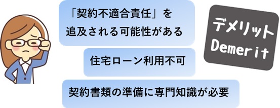 個人売買のデメリット