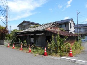 対象となる特定空家等【上田市国分地区】