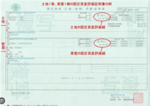 固定資産評価証明書