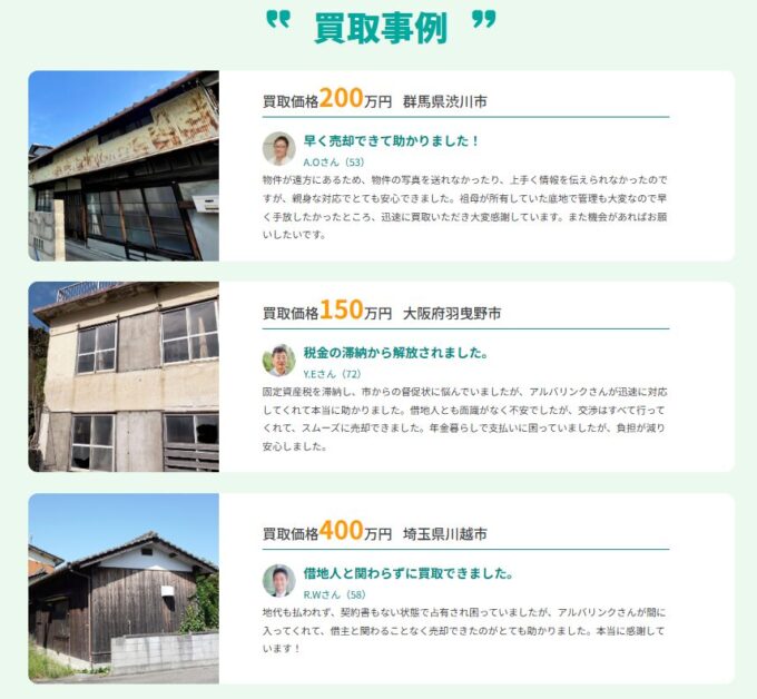 底地買取事例